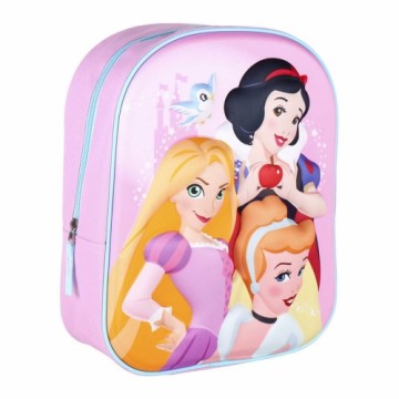 Школьный рюкзак Princesses Disney Розовый (25 x 31 x 10 cm)