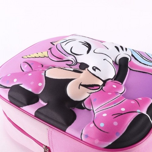 Skolas soma Minnie Mouse Rozā (25 x 31 x 10 cm) image 5