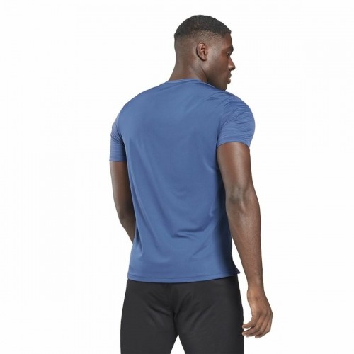 Vīriešu Krekls ar Īsām Piedurknēm Reebok Tech Style Activchill Move Zils image 4