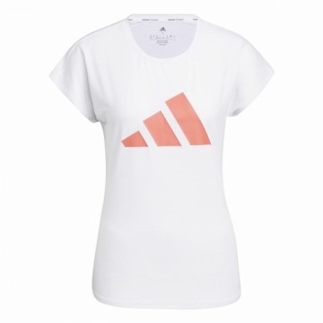 Sieviešu Krekls ar Īsām Piedurknēm Adidas Training 3B Balts