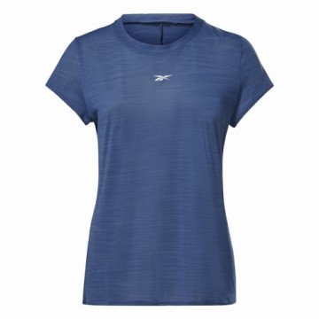 Sieviešu Krekls ar Īsām Piedurknēm Reebok Workout Ready Tumši zils