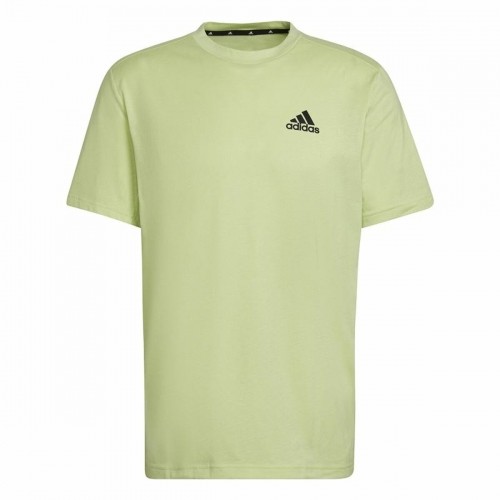 Vīriešu Krekls ar Īsām Piedurknēm Adidas Aeroready Designed 2 Move Zaļš image 1