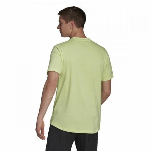 Vīriešu Krekls ar Īsām Piedurknēm Adidas Aeroready Designed 2 Move Zaļš image 4