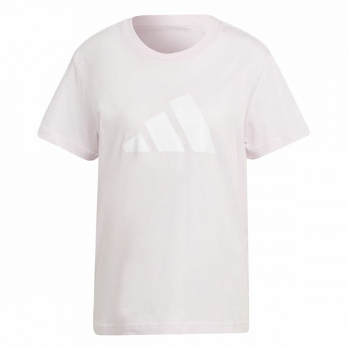 Sieviešu Krekls ar Īsām Piedurknēm Adidas Future Icons Rozā image 1