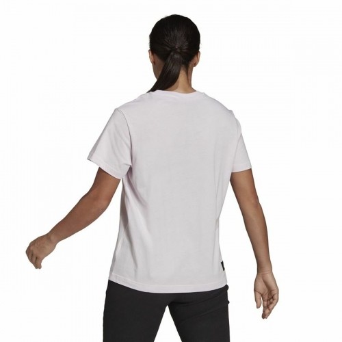 Sieviešu Krekls ar Īsām Piedurknēm Adidas Future Icons Rozā image 4
