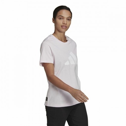 Sieviešu Krekls ar Īsām Piedurknēm Adidas Future Icons Rozā image 5
