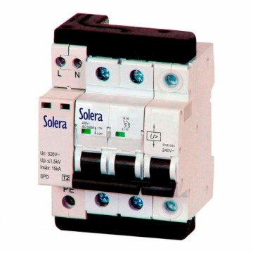 Автоматический выключатель для жилых помещений Solera combi2p40t15