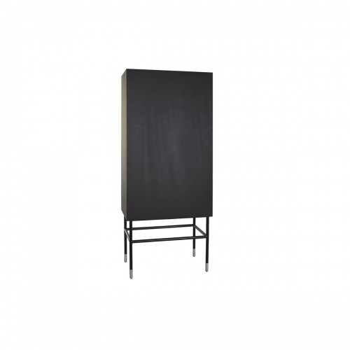 Шкаф DKD Home Decor Чёрный Серый Кость Смола Деревянный MDF (75 x 40 x 181 cm) image 2