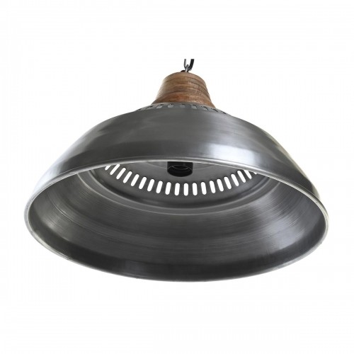 Потолочный светильник DKD Home Decor Серебристый Коричневый Железо Древесина манго 50 W (43 x 43 x 31 cm) image 3
