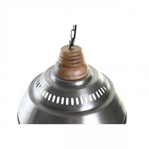 Потолочный светильник DKD Home Decor Серебристый Коричневый Железо Древесина манго 50 W (43 x 43 x 31 cm) image 4