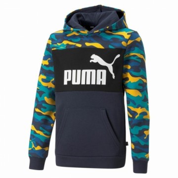 Bērnu Sporta Krekls ar Kapuci Puma Essentials Daudzkrāsains Kamuflāža