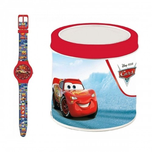 Zīdaiņu Pulkstenis Cartoon CARS - Tin Box image 1