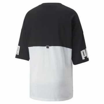 t-krekls Puma Power Colorblock Melns Balts Daudzkrāsains