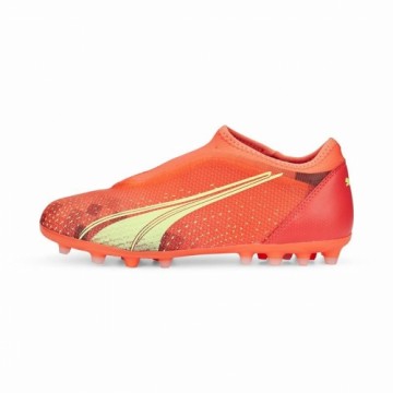 Futbola Zeķes Bērniem Puma Ultra Match LL MG Oranžs