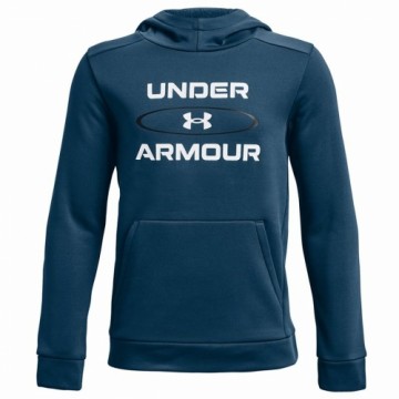 Bērnu Sporta Krekls ar Kapuci Under Armour Fleece Graphic Zils
