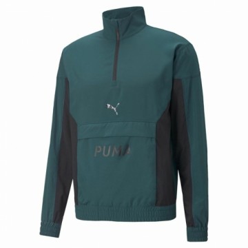 Vīriešu Sporta Krekls bez Kapuča Puma Zaļš
