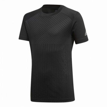 Спортивная футболка с коротким рукавом, детская Adidas Nemeziz Чёрный