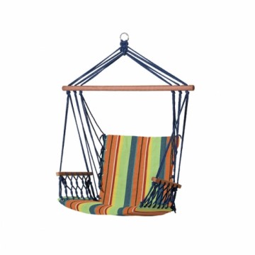 Bigbuy Outdoor Подвесной гамак Текстиль Разноцветный 100 x 50 x 3 cm