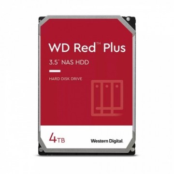 Western Digital Drive 3,5 inches Red Plus 4TB CMR 256MB/5400RPM