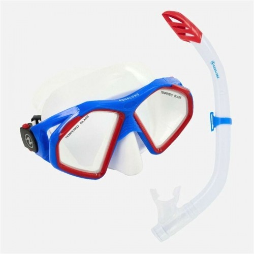 Niršanas Brilles un Elpošanas Caurule Aqua Lung Sport Hawkeye Caurspīdīgs Aquamarine image 1