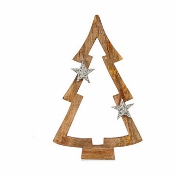 Krist+ Новогодняя ёлка Коричневый Серебристый Деревянный (7,5 x 58,5 x 37 cm)