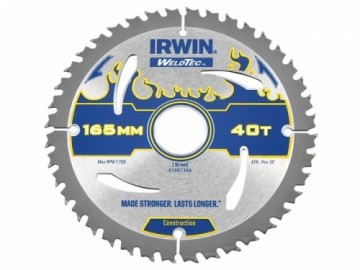 Irwin IR Zāģripa WT CSB 165MM/40T