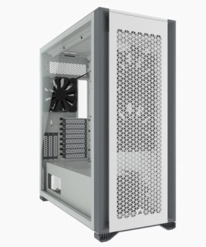 Corsair  
         
       Tempered Glass PC Case 7000D AIRFLOW Side window, White, Full-Tower, Power supply included No