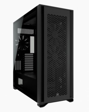 Corsair  
         
       Tempered Glass PC Case 7000D AIRFLOW Side window, Black, Full-Tower, Power supply included No