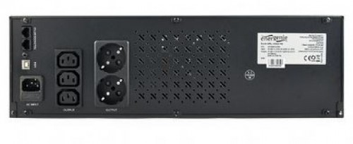 Gembird Zasilacz awaryjny UPS 1200VA Line-in 2xC13 2xSchuko USB image 4