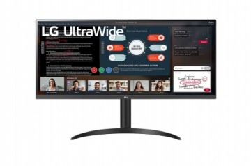 LG  
         
       34WP550-B 34 ", IPS, UltraWide Full HD, 2560 x 1080 pixels, 21:9, 5 ms, 200 cd/m², Black, Headphone Out, 75 Hz, HDMI ports quantity 2