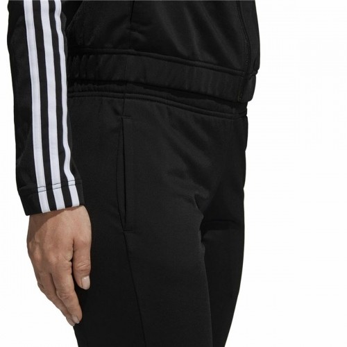 Sieviešu Sporta Tērps Adidas Three Stripes Melns image 5