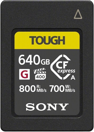 Sony memory card CFexpress 640GB Type A Tough image 1
