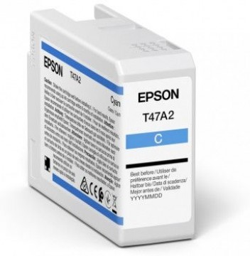 EPSON  
         
       UltraChrome Pro 10 ink T47A2 Ink cartrige, Cyan