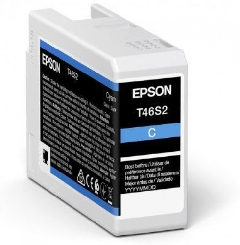 EPSON  
         
       UltraChrome Pro 10 ink T46S2 Ink cartrige, Cyan image 1
