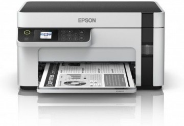 EPSON  
         
       Multifunction compact printer EcoTank M2120 Mono, Inkjet, A4, Wi-Fi, White