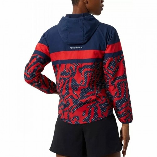 Женская спортивная куртка New Balance Printed Accelerate Синий image 2