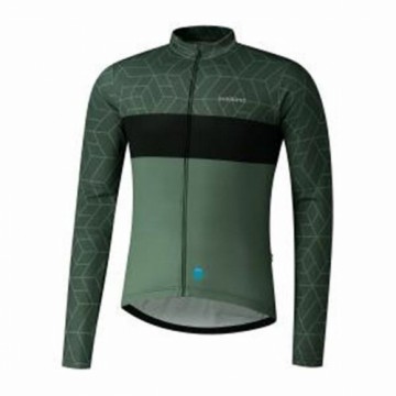 Мужская спортивная куртка Shimano Vertex Printed Зеленый