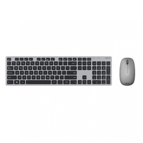 Asus W5000 Keyboard and Mouse Set, Wireless, Mouse included, RU, Grey image 1