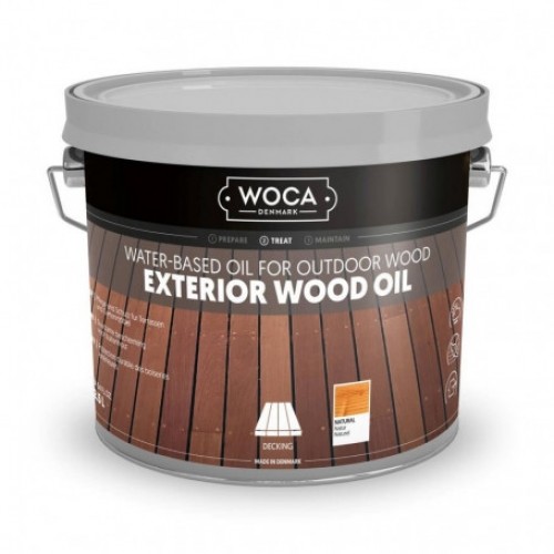 Woca Eļļa ārdarb.Exterior Wood Oil Grey 2,5L image 1