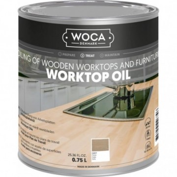 Woca Eļļa virsmām Worktop Oil Grey 0,75L