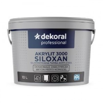 Dekoral Akrylit 3000 SILOXAN 10L ZN bāze