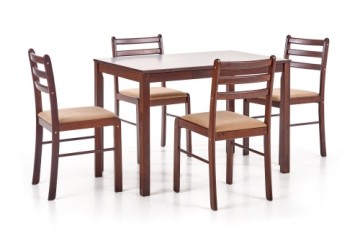 Halmar NEW STARTER table + 4 chairs