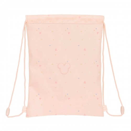 Сумка-рюкзак на веревках Minnie Mouse Розовый (26 x 34 x 1 cm) image 2