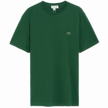 Vīriešu Krekls ar Īsām Piedurknēm Lacoste Zaļš