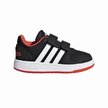 Детские спортивные кроссовки Adidas Hoops 2.0 Чёрный
