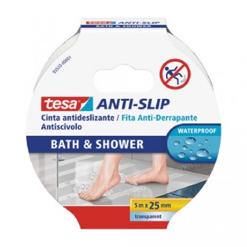 "Līmlente TESA Anti-slip bath & shower 5 m Neslīdošs