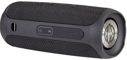 Portable Bluetooth speaker Manta SPK130GOBK, black image 1