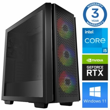 INTOP i5-12400F 16GB 500SSD M.2 NVME+2TB RTX3050 8GB WIN11