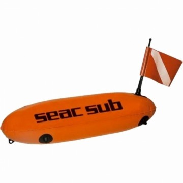 Diving buoy Seac Fluo Siluro C/Sagola Oranžs Viens izmērs