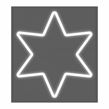 Dekoratīvās figūriņas EDM Flexiled Zvaigzne Balts 220 V (60 x 3 x 80 cm)